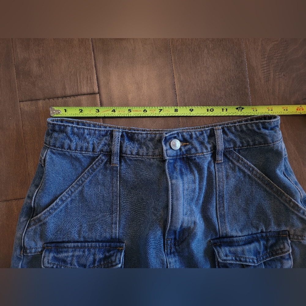 Princess Polly Denim Skirt - Size 6 - Picture 3 of 8